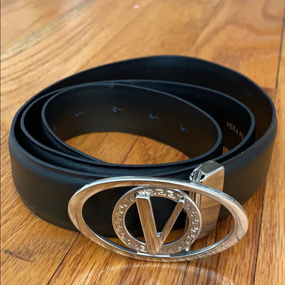 Versace Collection Belt BLK - Unisex 95/110.